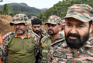 Big salute for rescue teams working hard in Wayanad: Mohanlal