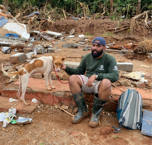 Wayanad disaster: Pet dog reunites with owner after six days