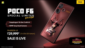 POCO F6 Deadpool and Wolverine edition debuts in India for Rs 29,999