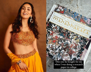 Who gifted 'Mahabharata' to Mira Kapoor?