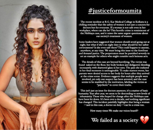 'Badrinath Ki Dulhania' fame Aakanksha Singh recites emotional poem
 for Kolkata rape-murder victim