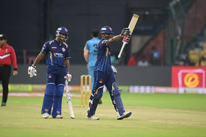 Maharaja Trophy KSCA T20: Chethan L.R. & Mayank Agarwal guide Bengaluru Blasters to nine-wicket victory