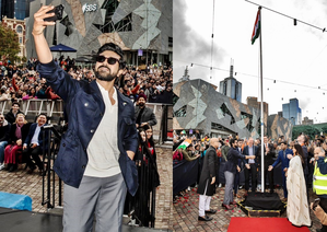 Ram Charan hoists Indian tricolour at Melbourne during IFFM 2024