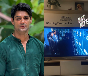 Karan Wahi binge watches 'doston ka kaam' on weekend