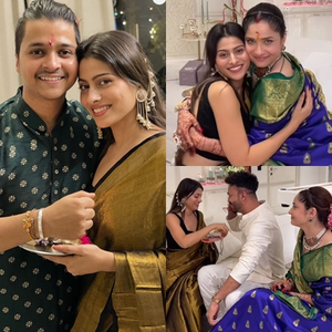 Ankita Lokhande celebrates sisterly bond with 'Pavitra Rishta'
 co-star Aparna Dixit