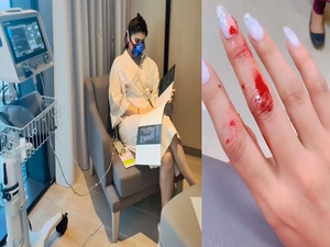 Urvashi Rautela trolled for getting admitted in hospital for a minor cut