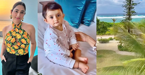 Disha Parmar gives a peek into her Mauritius holiday with daughter Navya