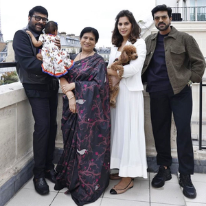 Ram Charan's daughter Klin achieves this milestone on grandfather
 Chiranjeevi's birthday