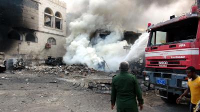 Deadly suicide attack in southern Yemen kills 14 soldiers