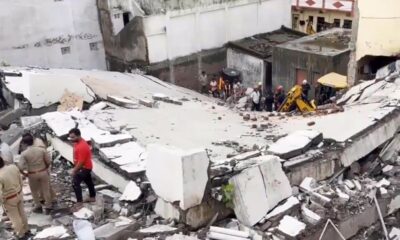 17 workers are feared trapped following the collapse of a building in Bengaluru